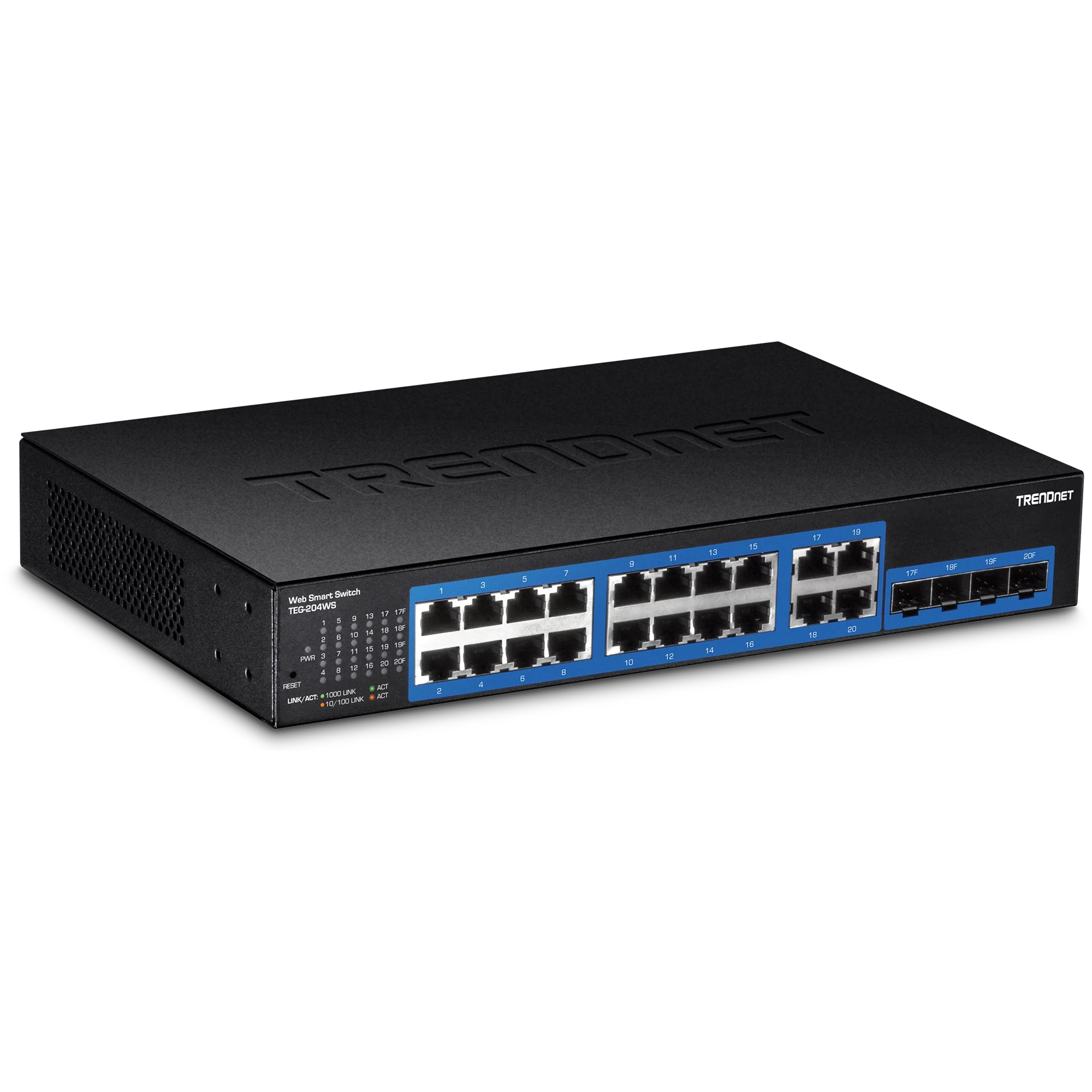 TRENDnet TEG-204WS 20-Port Gigabit Web Smart Switch