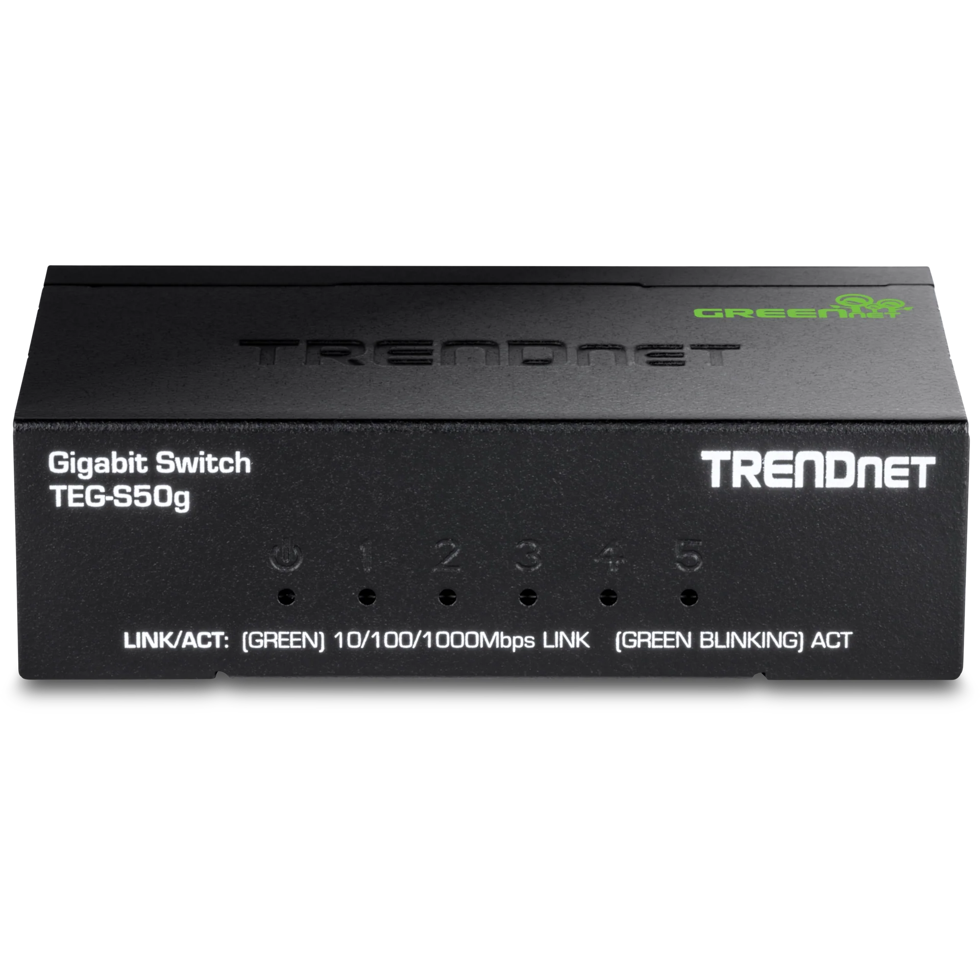 TRENDnet TEG-S50g 5-Port Gigabit GREENnet Mini Switch (Metal)