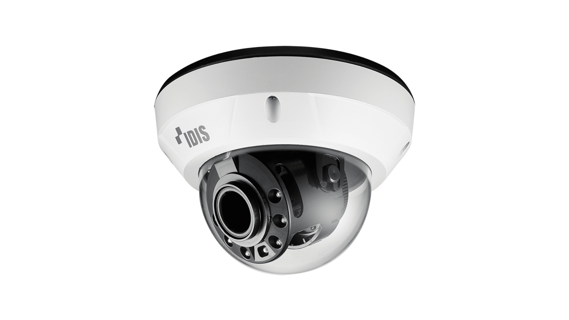 IDIS DC-D4236HRX-B H.265 2M IR Dome Camera,2.8 ~ 12mm,12VDC, PoE IEEE 802.3af (Class 3), CVBS output