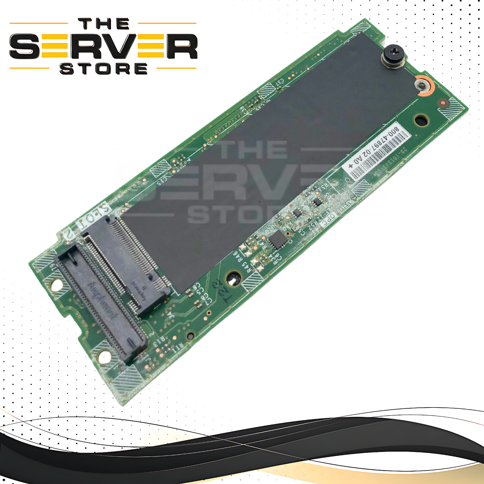 Cisco Amphenol UCS Dual M.2 Boot Drive SSD Adapter. P/N: 800-47897-02.