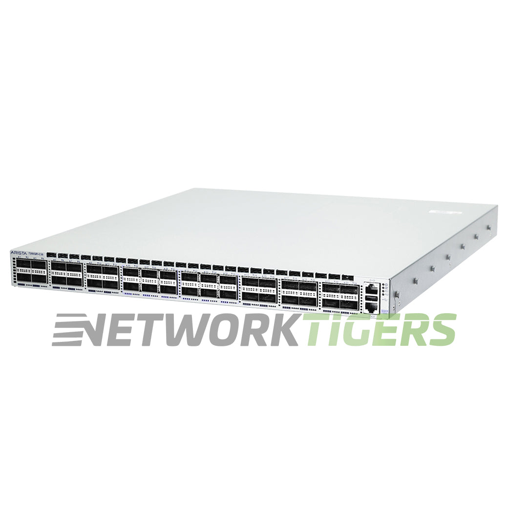 Arista DCS-7280QR-C36-F 24x 40GB QSFP+ 12x 100GB QSFP28 F-B Airflow Switch