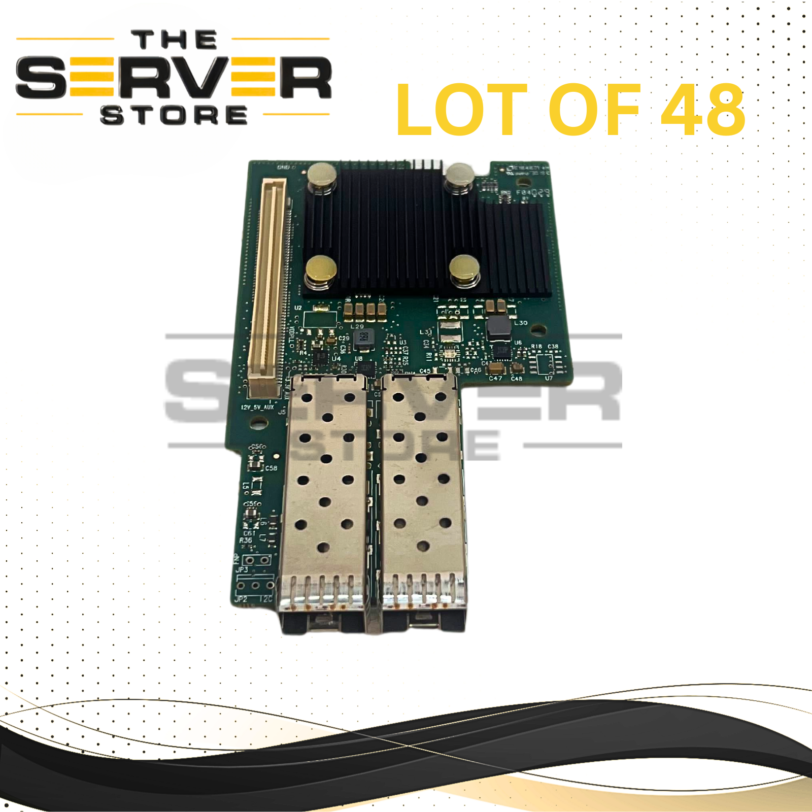 Dell CX4421A ConnectX-4 Lx 2P 25GbE SFP28 Mezzanine Card (LOT) 0T3CYH T3CYH