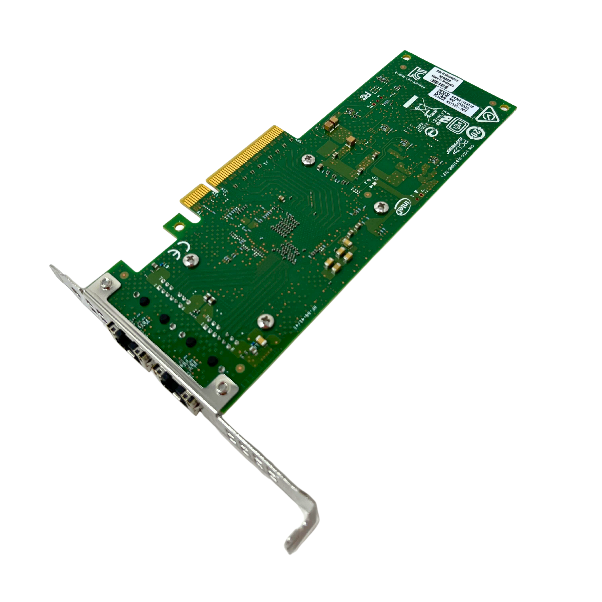 Dell Intel X710-T2L Dual Port 10GbE Base-T PCIe x8 Network Adapter (1WYFT)