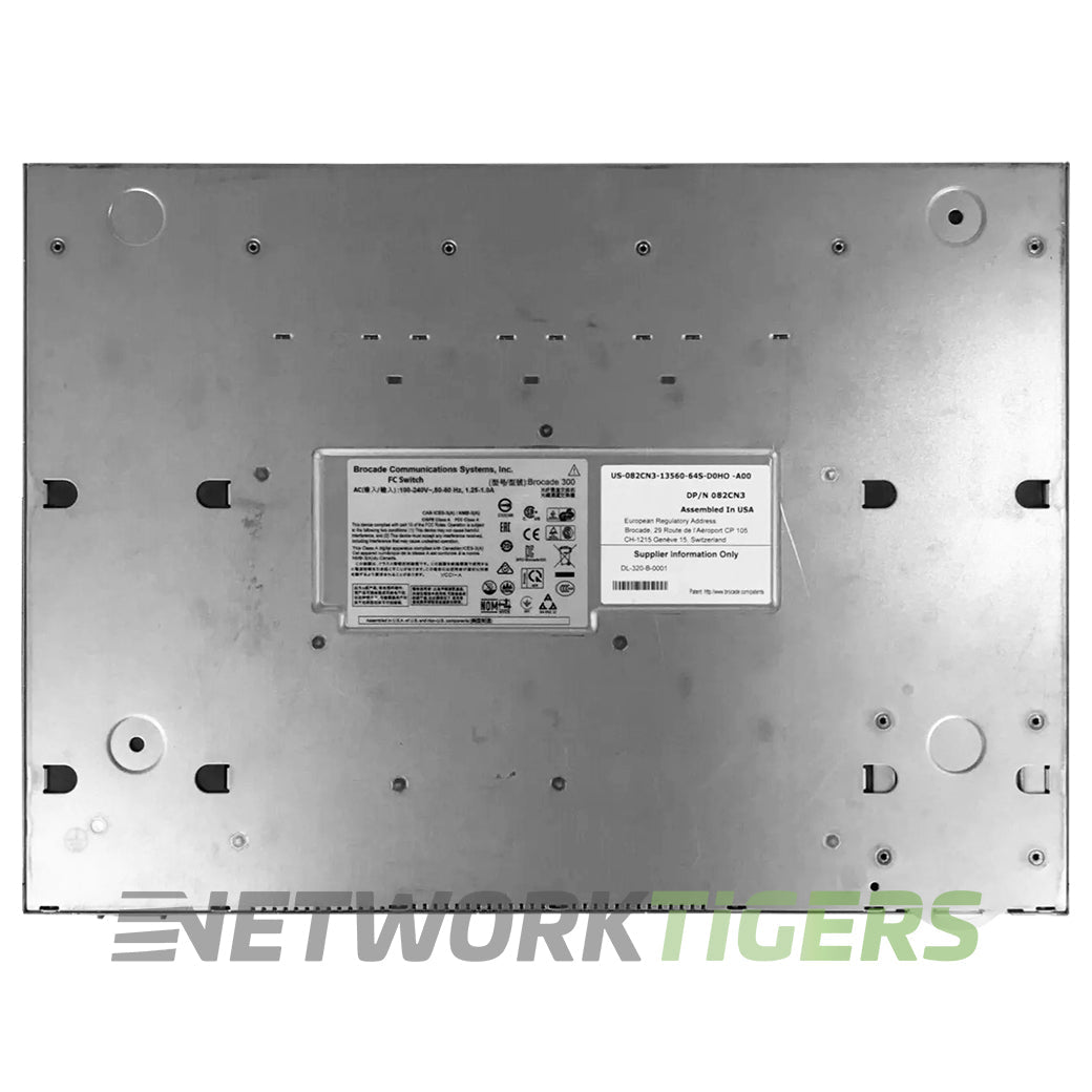 Brocade DL-320-0001 24x 8GB Fibre Channel SFP (8x Active) SAN Switch
