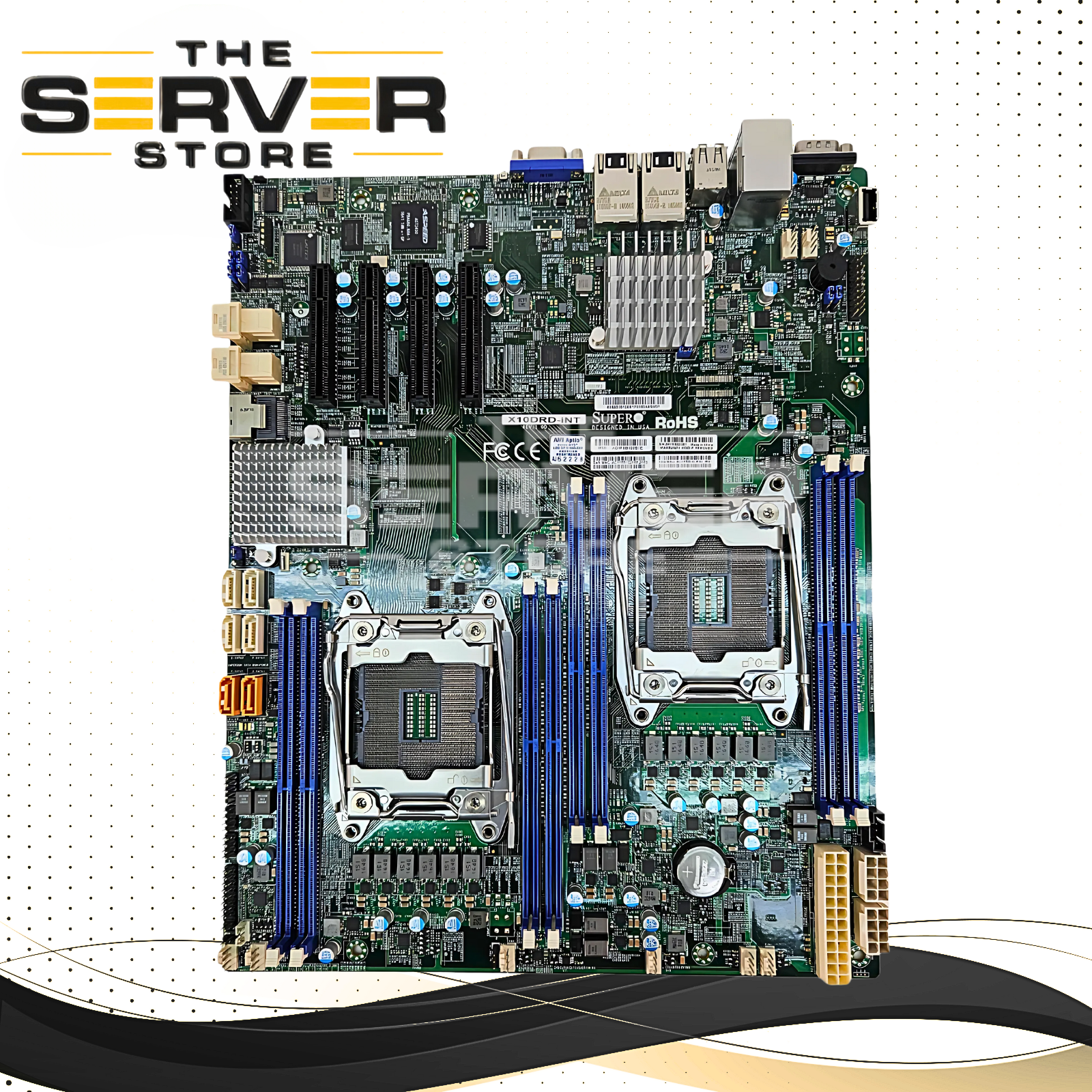 Supermicro Dual socket R3 (LGA 2011) Intel® C612 chipset-MBD-X10DRD-iNT -B