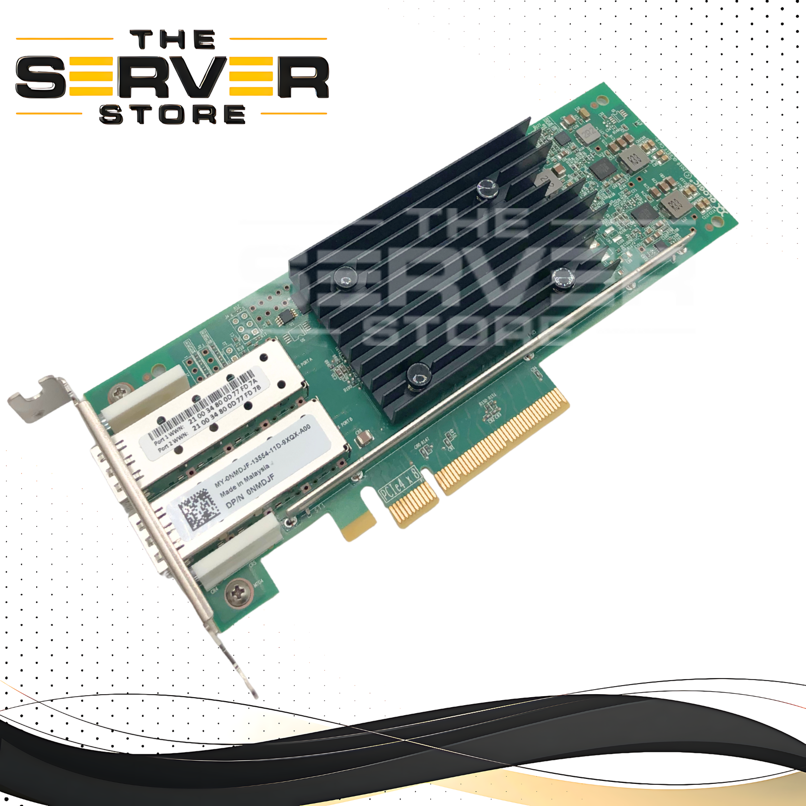 Dell QLogic QLE2772L 32Gb Dual Port Fibre Channel (FC) SFP+ Host Bus Adapter (HBA) PCIe 4.0 x8 MA2810401-24 0NMDJF NMDJF