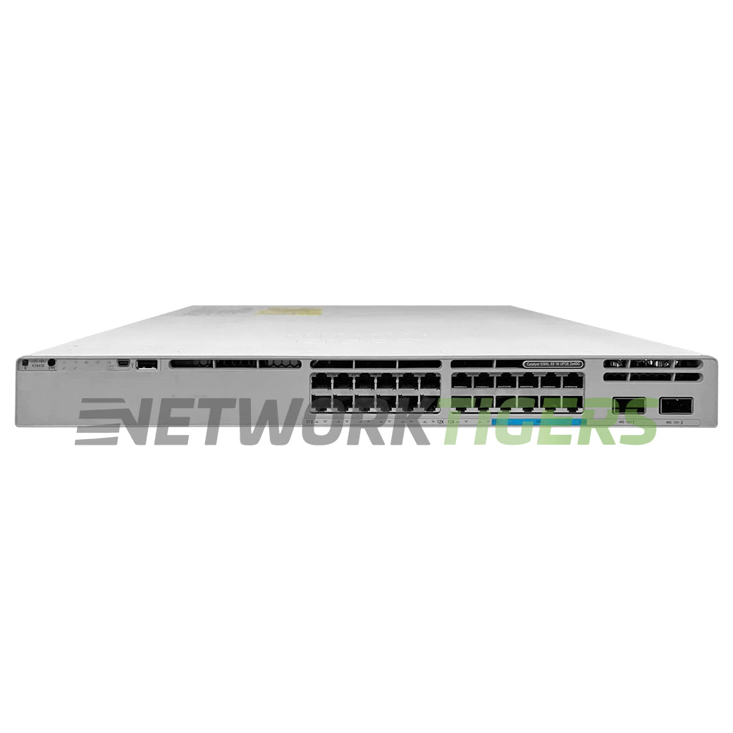 NEW Cisco C9300L-24UXG-2Q-A 24x 1GB UPoE RJ45 (8x MultiGB) 2x QSFP+ Switch