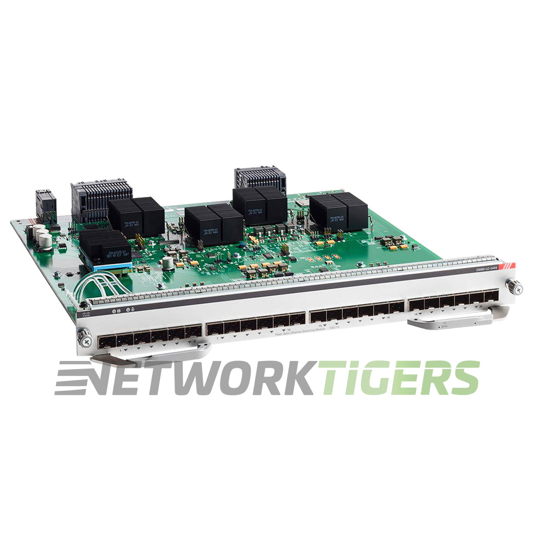 Cisco C9400-LC-24XS Catalyst 9400 24x 10GB SFP+ Switch Line Card