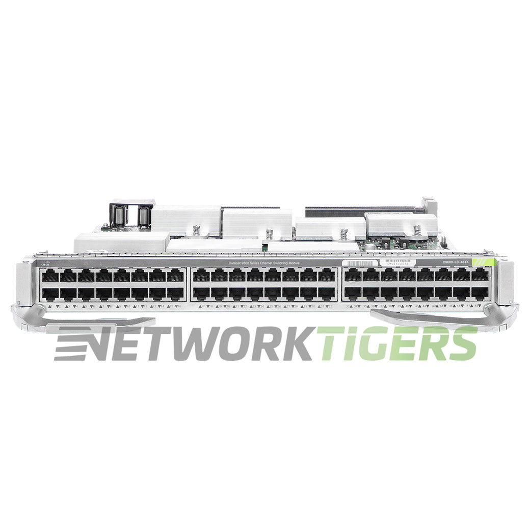 NEW Cisco C9600-LC-48TX Catalyst 9600 Series 48x 10GB Copper Switch Line Card
