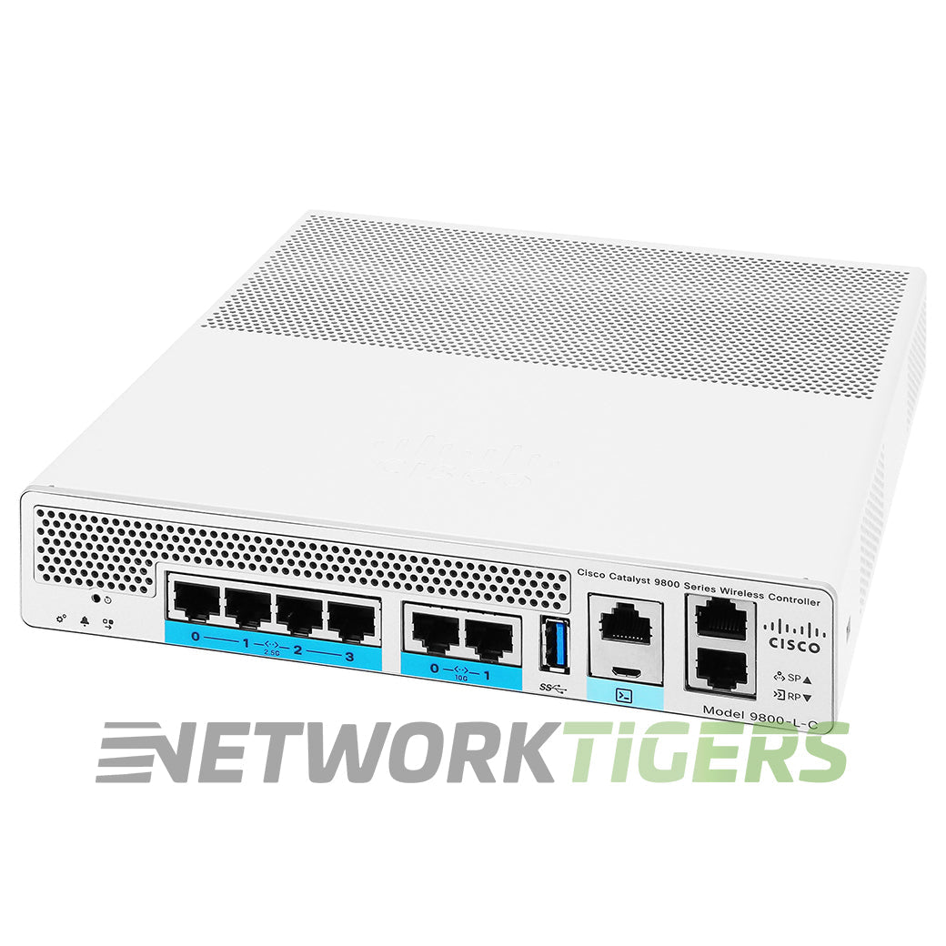 NEW Cisco C9800-L-C-K9 4x 1/2.5 GB 2x 10GB RJ45 250 APs Wireless Controller