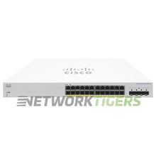 Cargar imagen en el visor de la galería, NEW Cisco CBS220-24FP-4X-NA Business 220 Series 24x 1GB PoE+ RJ45 Switch