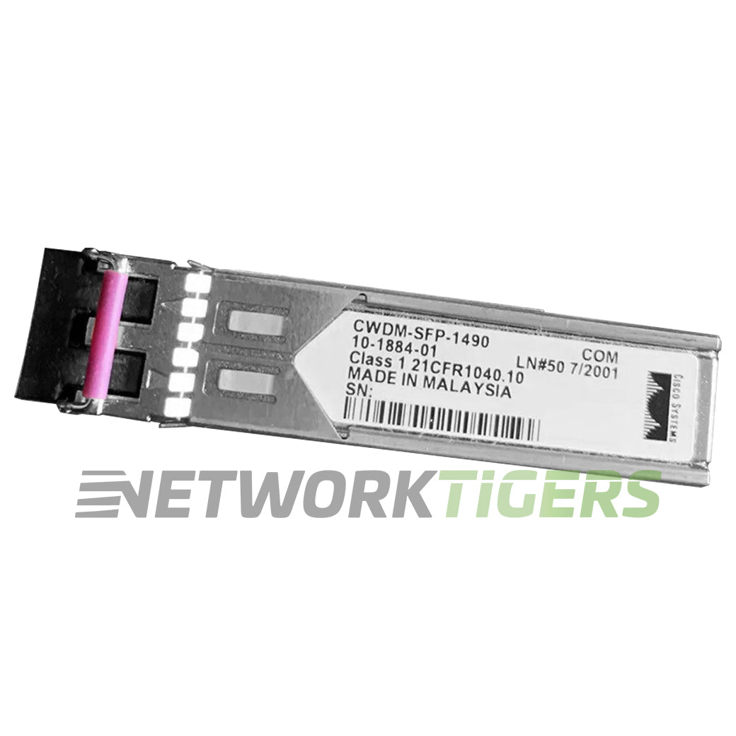 Cisco CWDM-SFP10G-1490 10GB BASE-CWDM 1490nm SMF SFP+ Transceiver