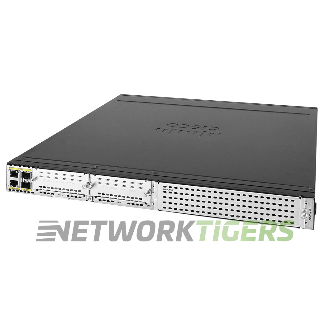 NEW Cisco ISR4331/K9 Integrated Services 4331 Router (No Clock Issue)