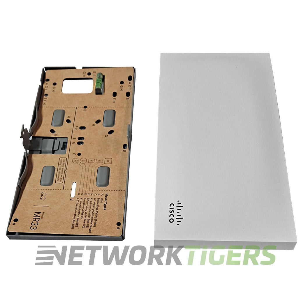 NEW Cisco Meraki MR33-HW Quad Radio 802.11ac Wave 2 2x2:2 MU-MIMO Unclaimed WAP
