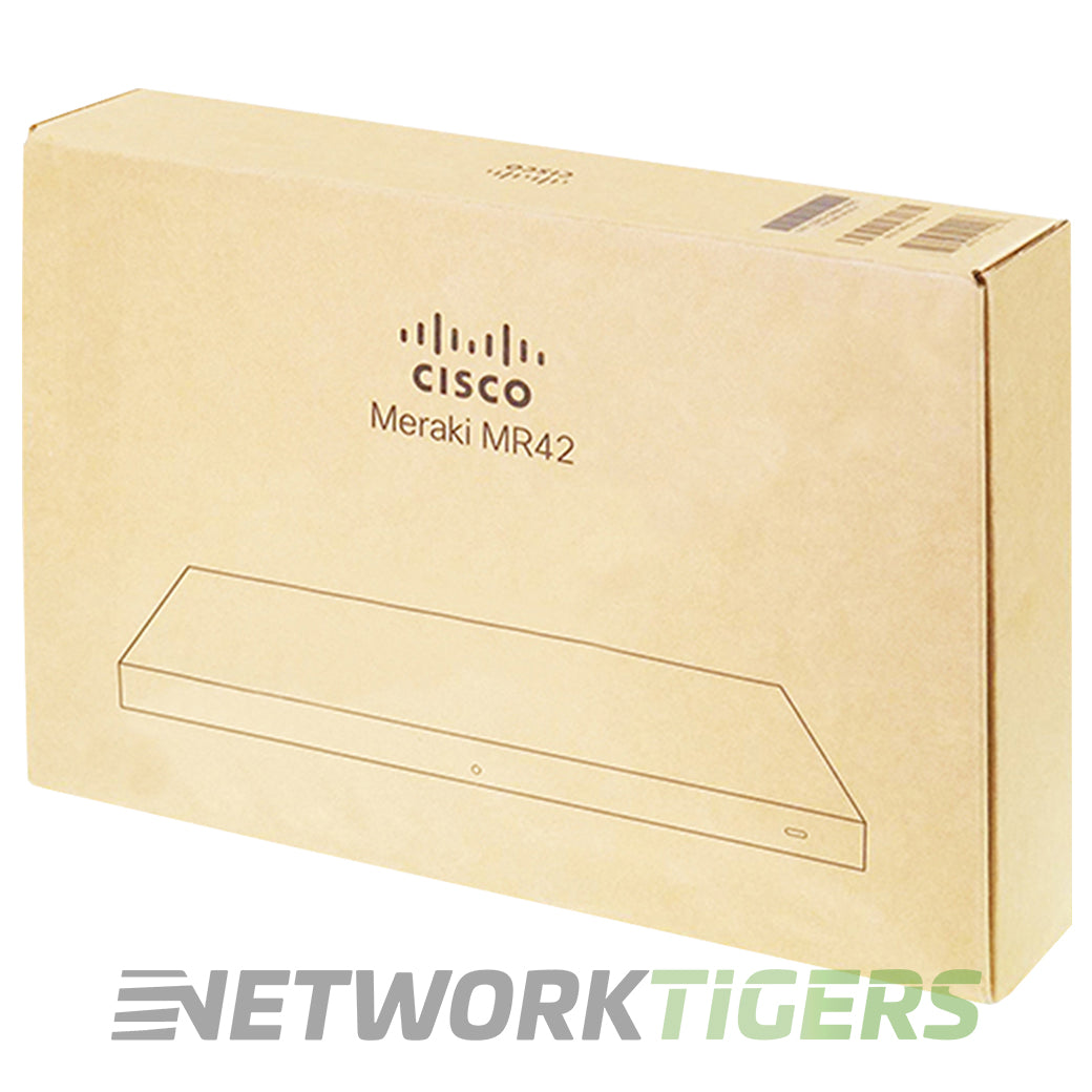 NEW Cisco Meraki MR42-HW Quad-Radio 3x3:3 MU-MIMO 802.11ac Wave 2 Unclaimed WAP