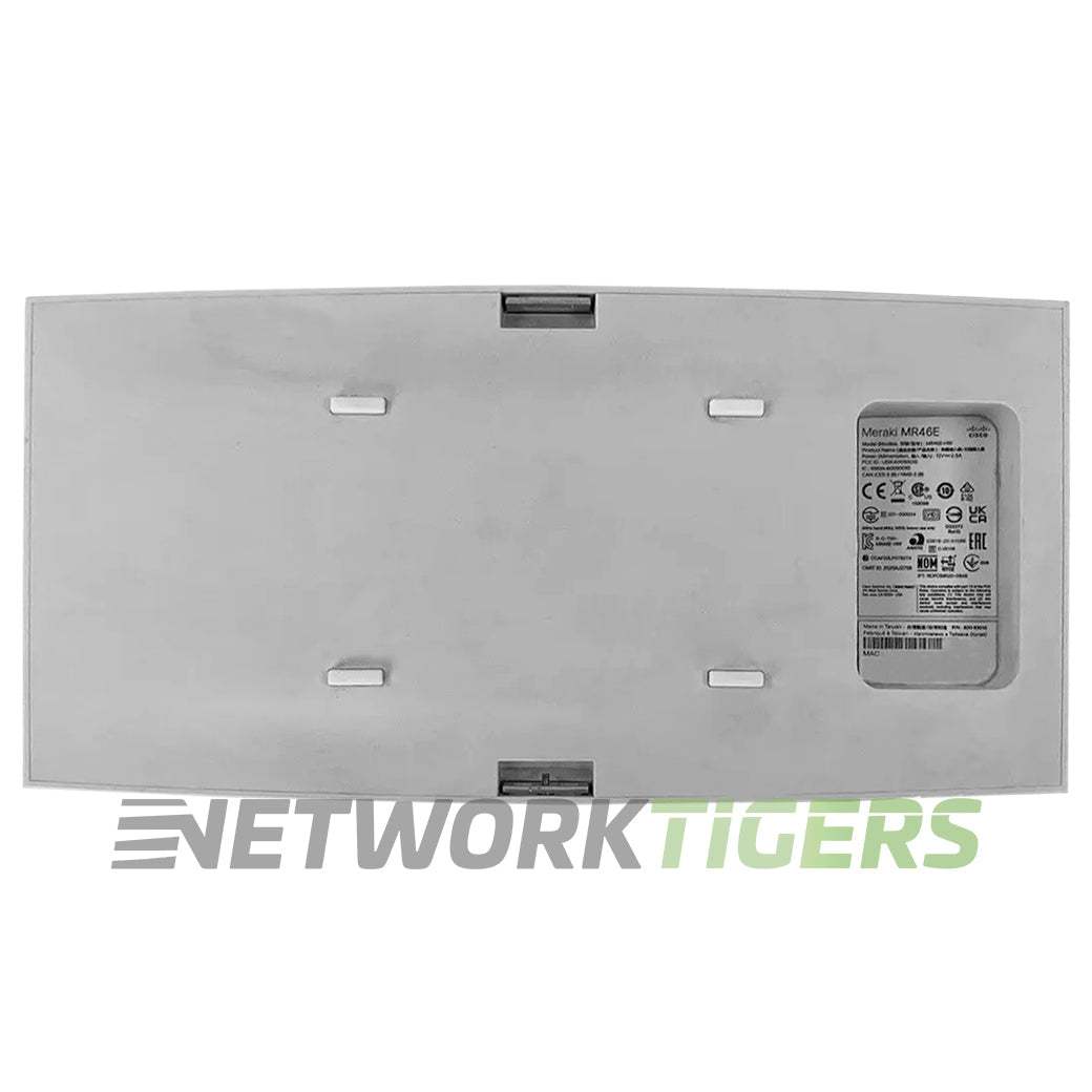Cisco Meraki MR46E-HW Quad-Radio 4x4:4 802.11ax WiFi 6 Unclaimed WAP no Mounts