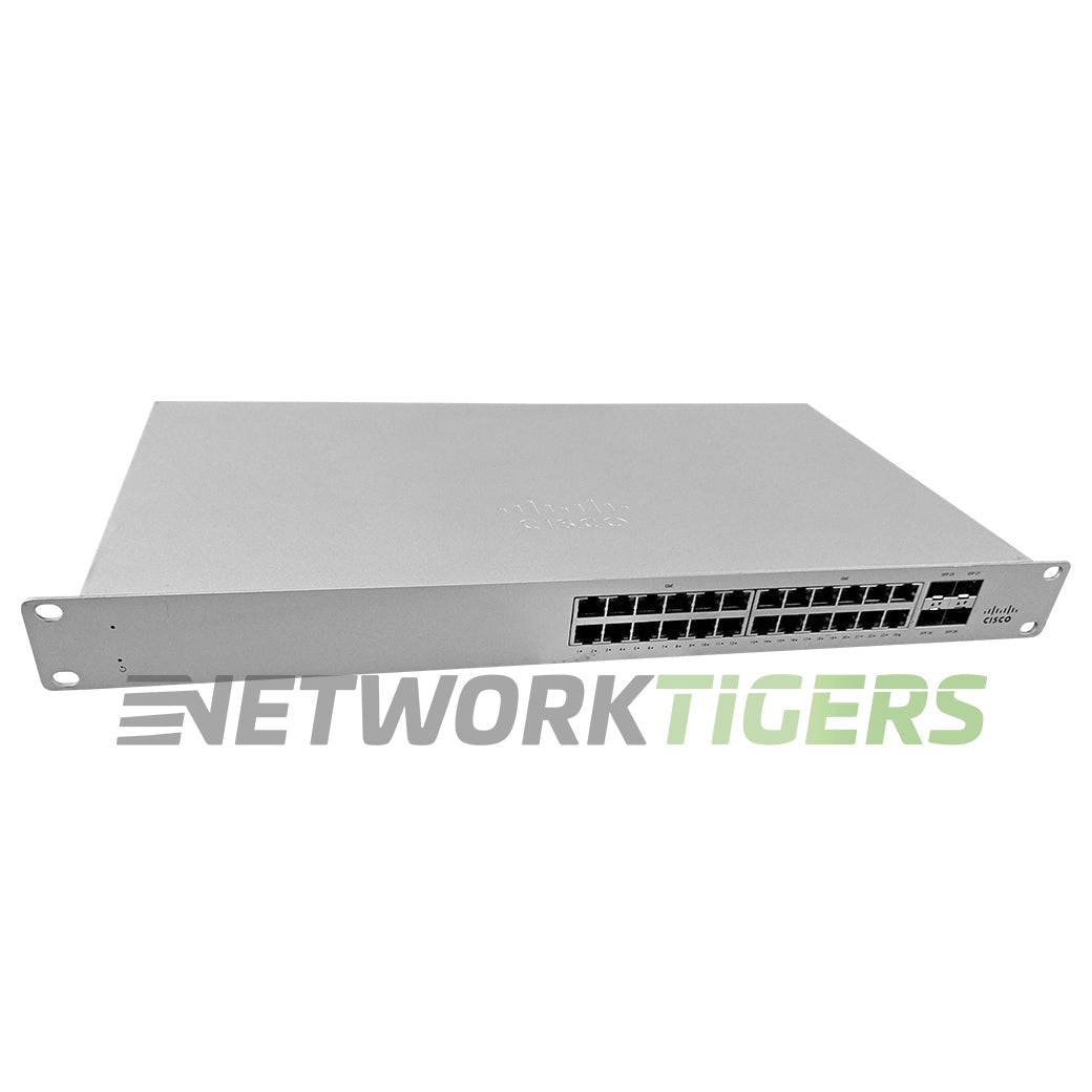 Cisco Meraki MS120-24-HW 24x 1GB RJ45 4x 1GB SFP Unclaimed Switch