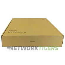 Carregar imagem no visualizador da galeria, NEW Cisco Meraki MS120-48LP-HW 48x 1GB PoE+ RJ45 4x 1GB SFP Unclaimed Switch