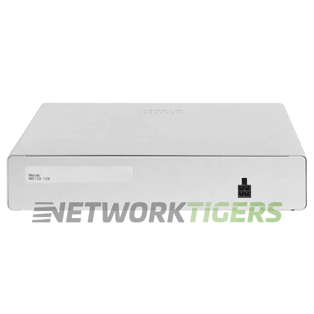 NEW Cisco Meraki MS130-12X-HW 8x 1GB RJ45 4x 2.5GB RJ45 2x 10GB Unclaimed Switch