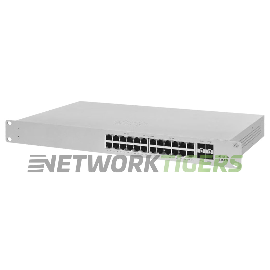 NEW Cisco Meraki MS130-24-HW 24x 1GB RJ45 4x 1GB SFP Unclaimed Switch