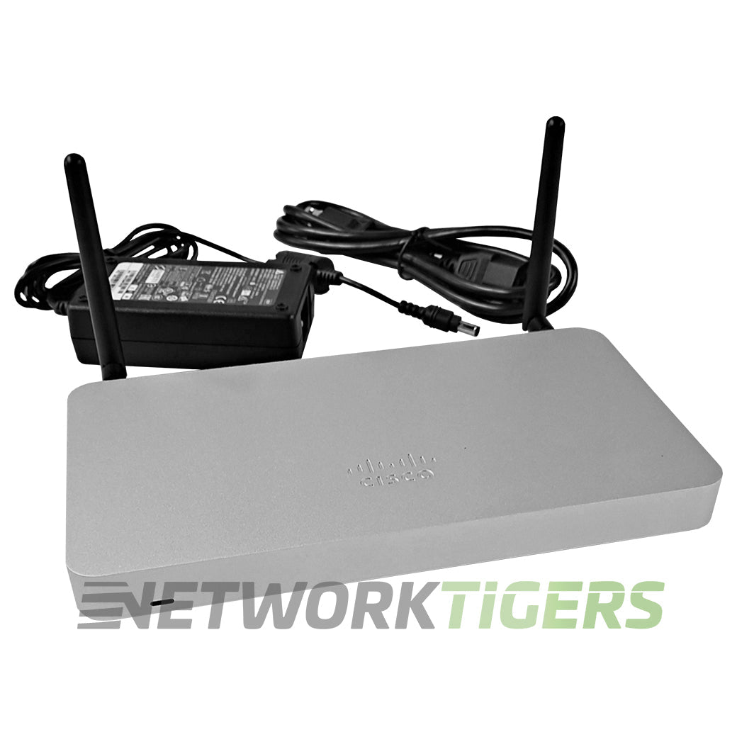 NEW Cisco Meraki MX67C-HW-WW 450 Mbps 5x RJ45 Unclaimed Firewall w/Adapter