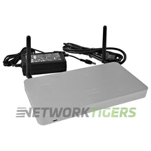 Carregar imagem no visualizador da galeria, NEW Cisco Meraki MX67W-HW 450 Mbps 4x 1GB RJ45 LAN (W) Unclaimed Firewall