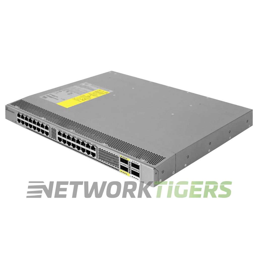 NEW Cisco N2K-C2332TQ 32x 10GB Copper 4x 40GB QSFP+ F-B Air Fabric Extender