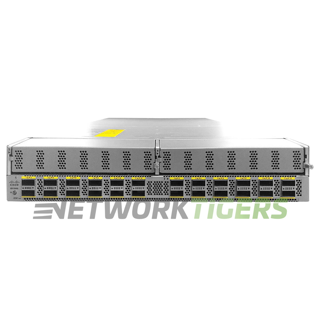 NEW Cisco N5K-C5648Q 24x 40GB QSFP+ 2x GEM Slot Front-to-Back Air Switch Chassis