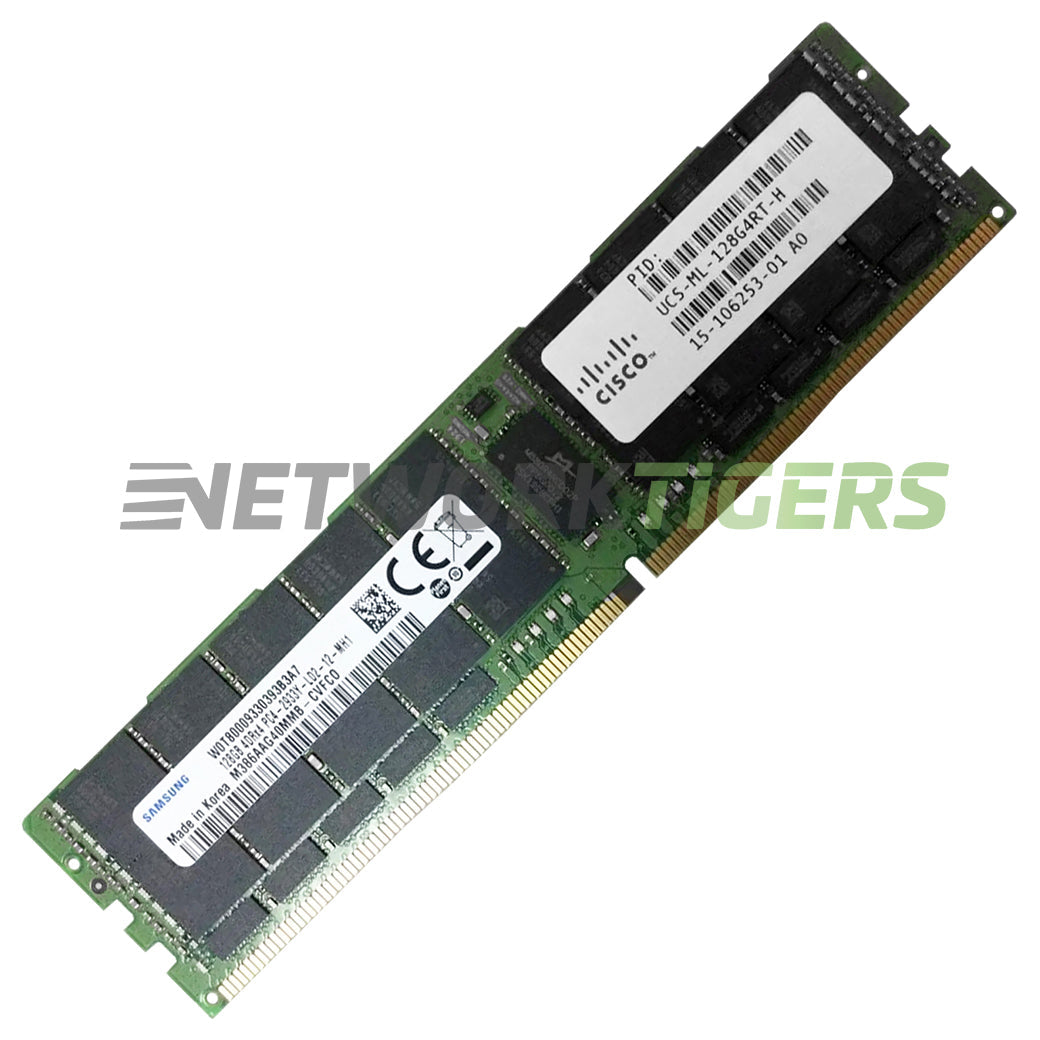 NEW Cisco UCS-ML-128G4RT-H 128GB 2933MHZ 23466 4RX4 DDR4 LRDIMM Server Memory