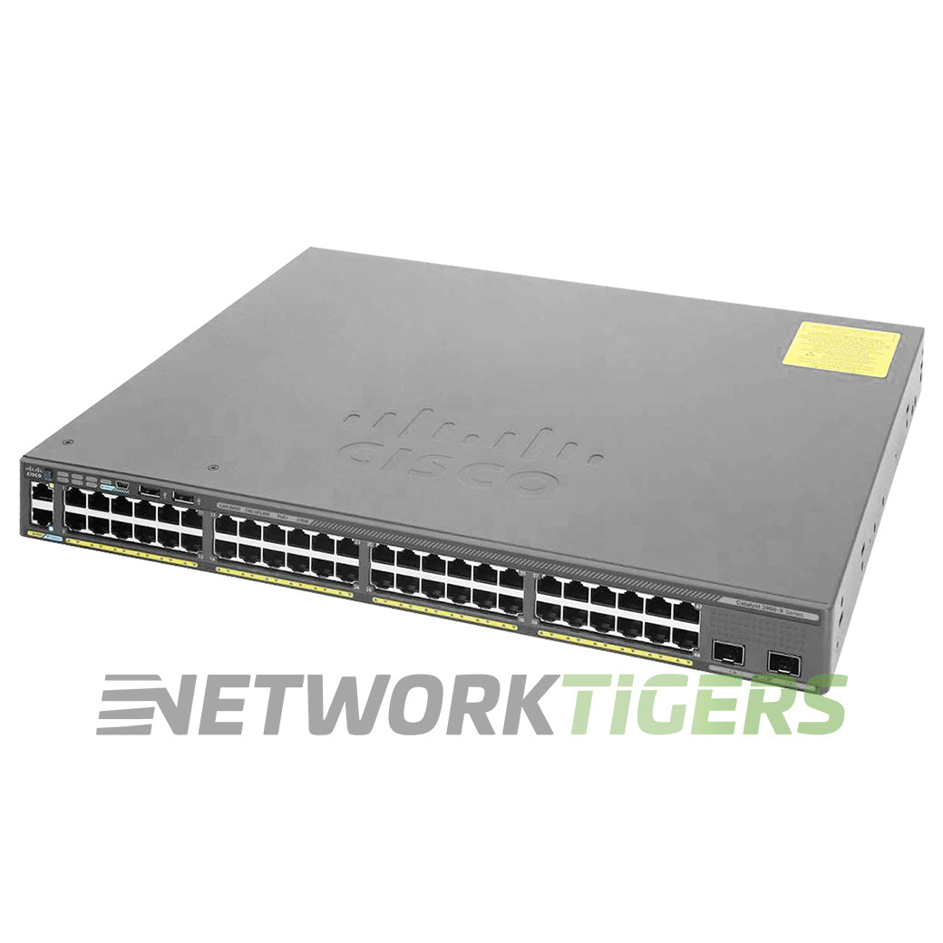 NEW Cisco WS-C2960X-48TS-LL Catalyst 2960X 48x 1GB RJ45 2x 1GB SFP Switch