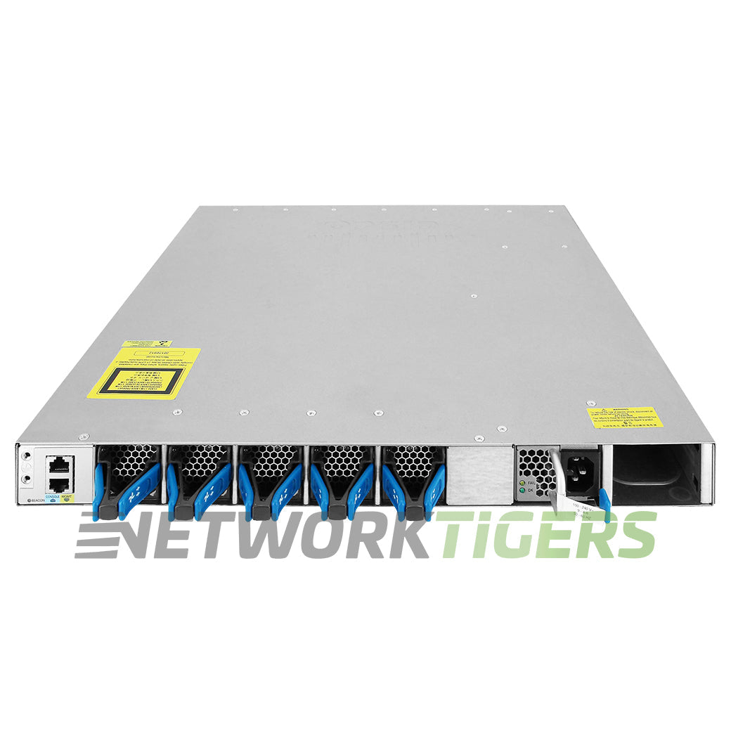 Cisco WS-C3850-48XS-F-E 48x 10GB SFP+ 4x 40GB QSFP+ BF Airflow Standalone Switch