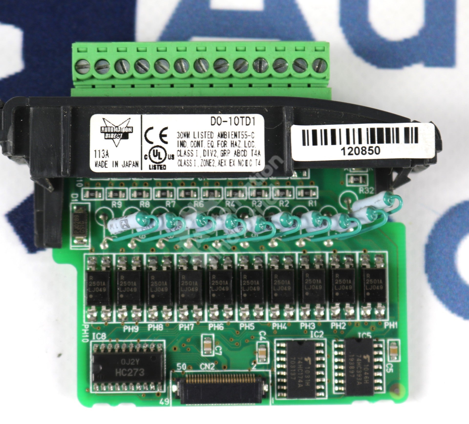D0-10TD1 by Automation Direct 6-24VDC 10 Point Sinking Output Combo Module DL 06