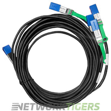 Cargar imagen en el visor de la galería, Extreme 10423 3m 100GB QSFP28 to 4x 25GB SFP28 Direct Attach Breakout Cable