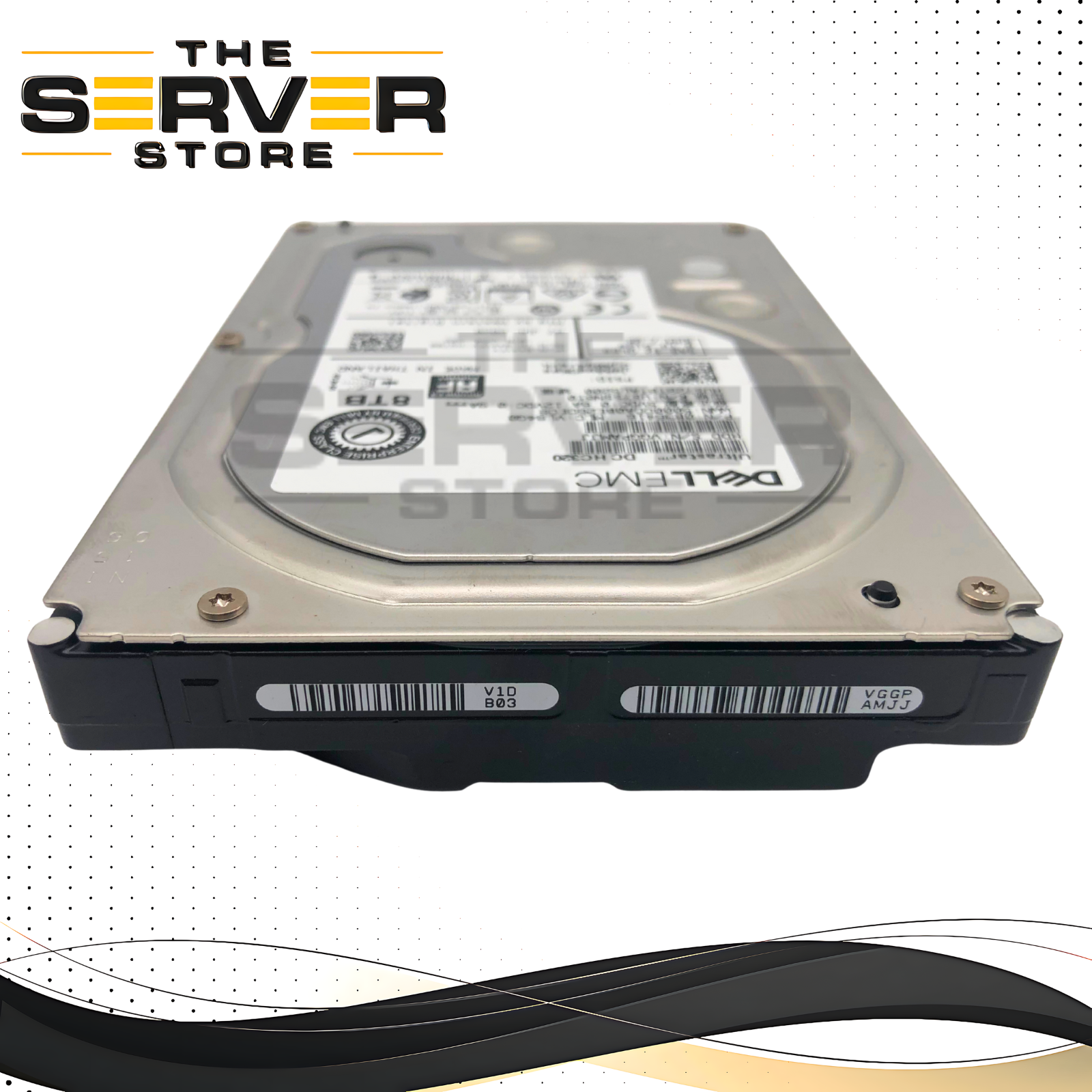 Dell 8TB SAS 12G 7.2K RPM LFF 3.5" 512e AF HDD WD Ultrastar DC H320 HUS728T8TAL5200 044YFV 44YFV