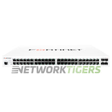 Carregar imagem no visualizador da galeria, NEW Fortinet FS-148F-FPOE 48x 1GB PoE+ RJ45 4x SFP+ Registrable/Unclaimed Switch