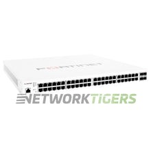 Carregar imagem no visualizador da galeria, NEW Fortinet FS-248E-POE 48x 1GB RJ45 (24x PoE) 4x SFP Unclaimed Switch