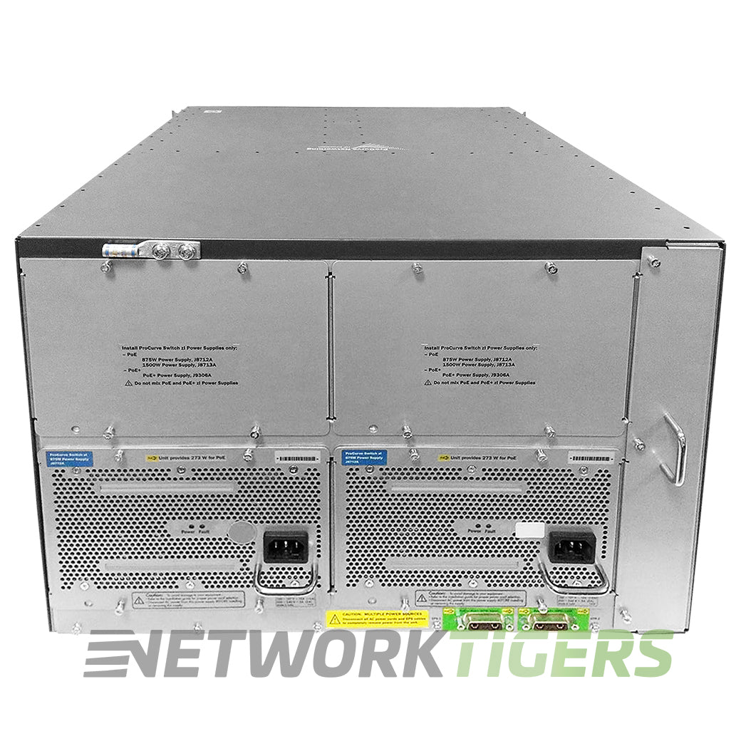 NEW HPE J8700A 5400zl Series 96x 1GB PoE RJ45 8x Open Expansion Mod Slot Switch