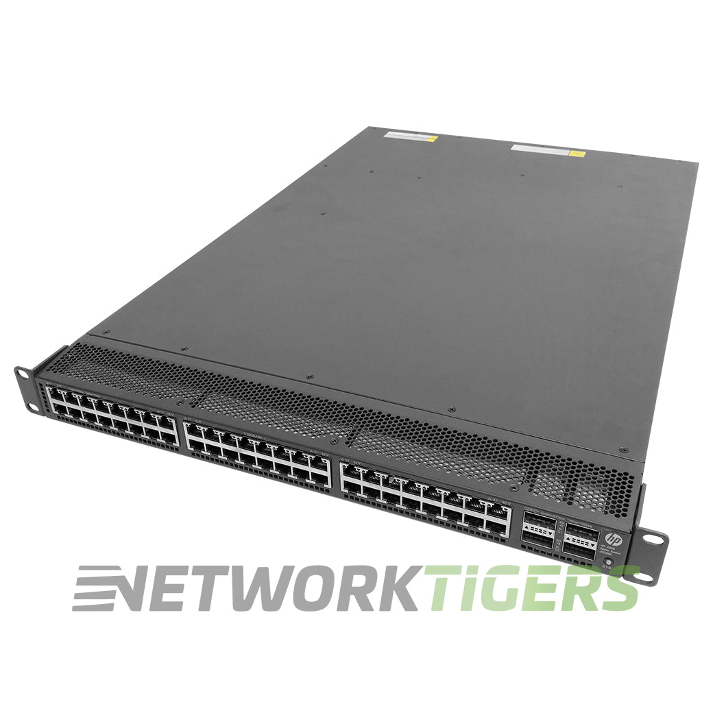 HPE JG336A 5900 Series 5900AF-48XGT-4QSFP+ 48x 1/10GB RJ45 4x 40GB QSFP+ Switch