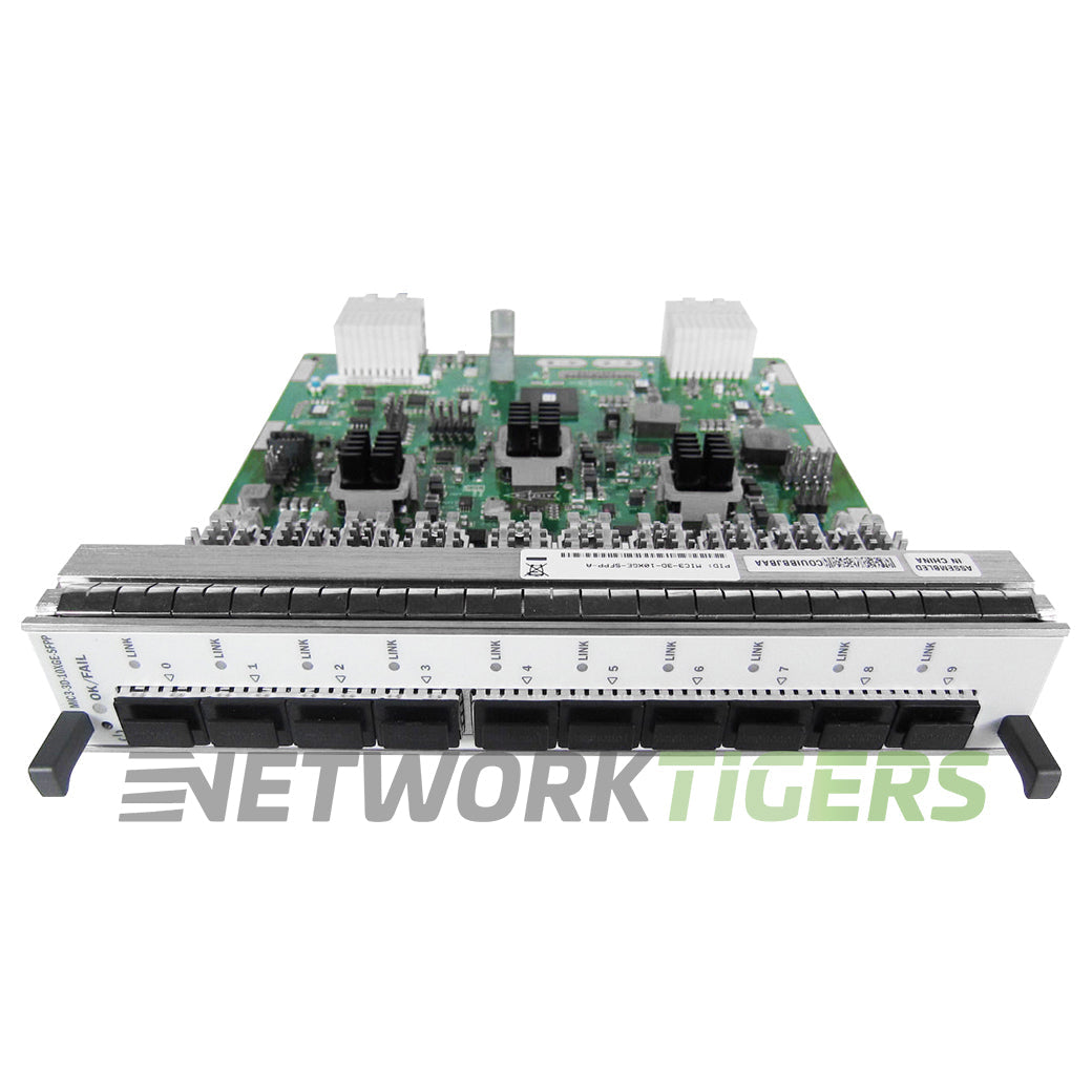 NEW Juniper MIC3-3D-10XGE-SFPP MX Series 10x 10GB SFP+ Router Interface Card