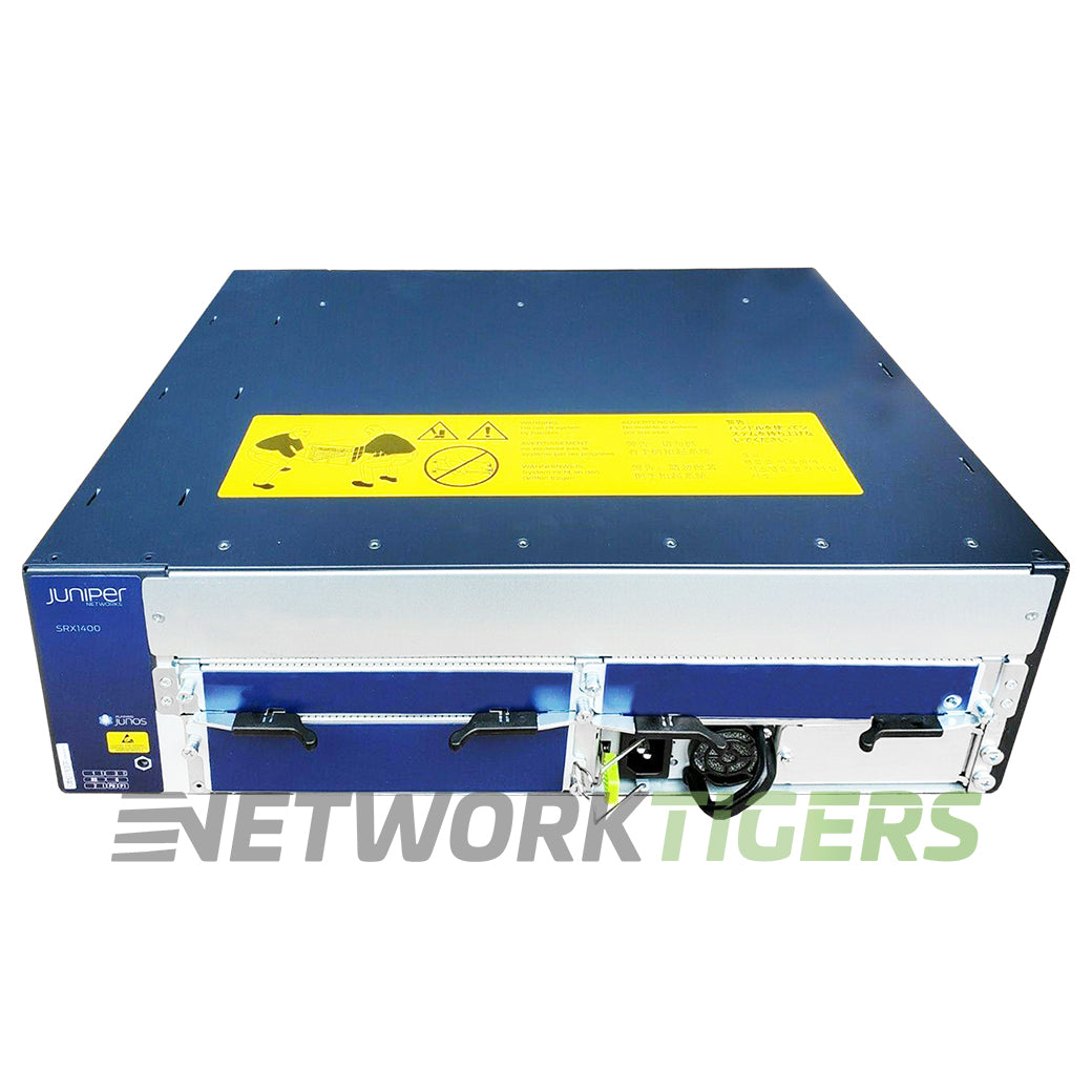 NEW Juniper SRX1400BASE-XGE-AC 10Gbps (DC) Services Gateway Chassis