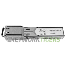 Carregar imagem no visualizador da galeria, Cisco Meraki MA-SFP-1GB-TX 1GB RJ45 BASE-TX Optical SFP Transceiver