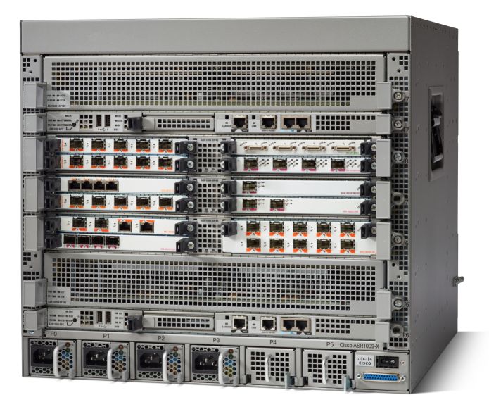 Cisco ASR1002-X 6x1G SFP 5–36Gbps Router Dual AC + Rack Mounts