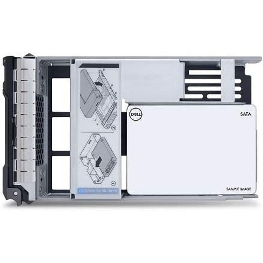 SSD de 2,5" de 480 GB con Kit de Cliente de Intercambio en Caliente (en soporte de 3,5") SATA de 6 Gb/s para T330, T430, T630, R230, R330, R430, R530, R630, R730, T440, T640