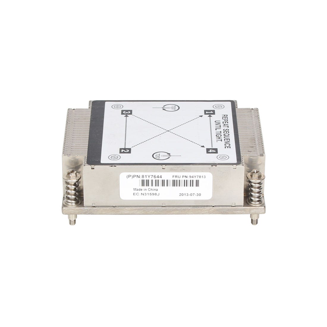 94Y7813 DISIPADOR DE CALOR para System X3530 M4 X3630 M4 disipador