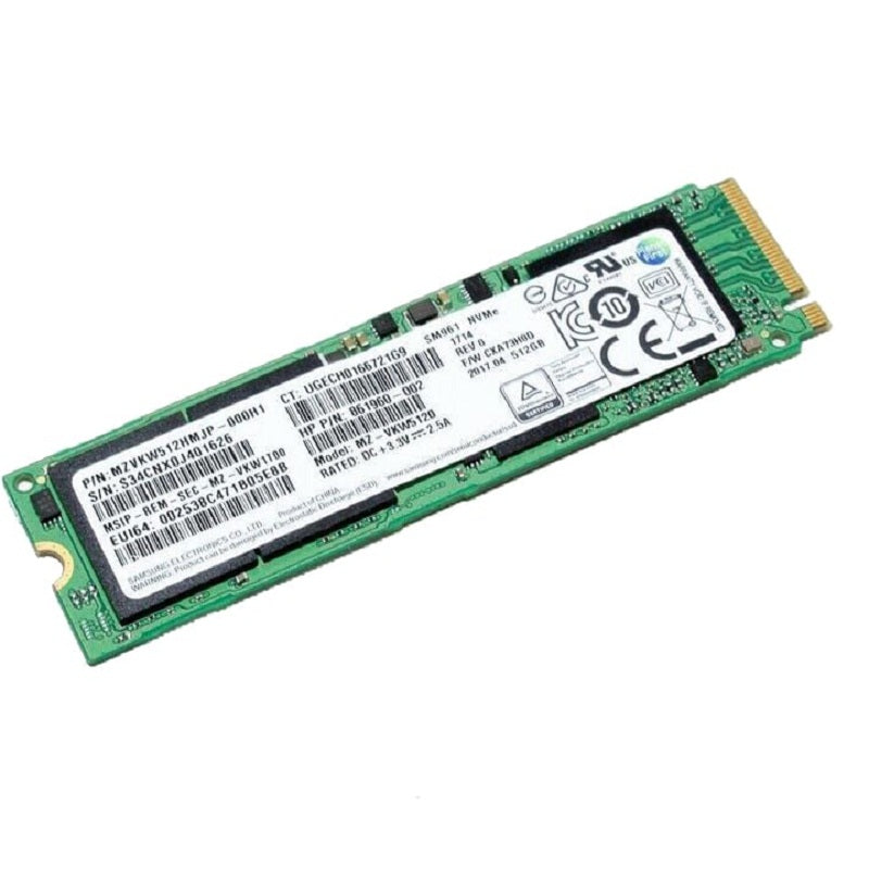 512GB PM961 NVMe SSD Solid State Drive MZ-VLW5120 MZVLW512HMJP-000H1