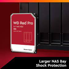 Western Digital 16TB WD Red Pro NAS 3.5” HDD - 7200 RPM, SATA, CMR WD161KFGX - MFerraz Technology ITFL