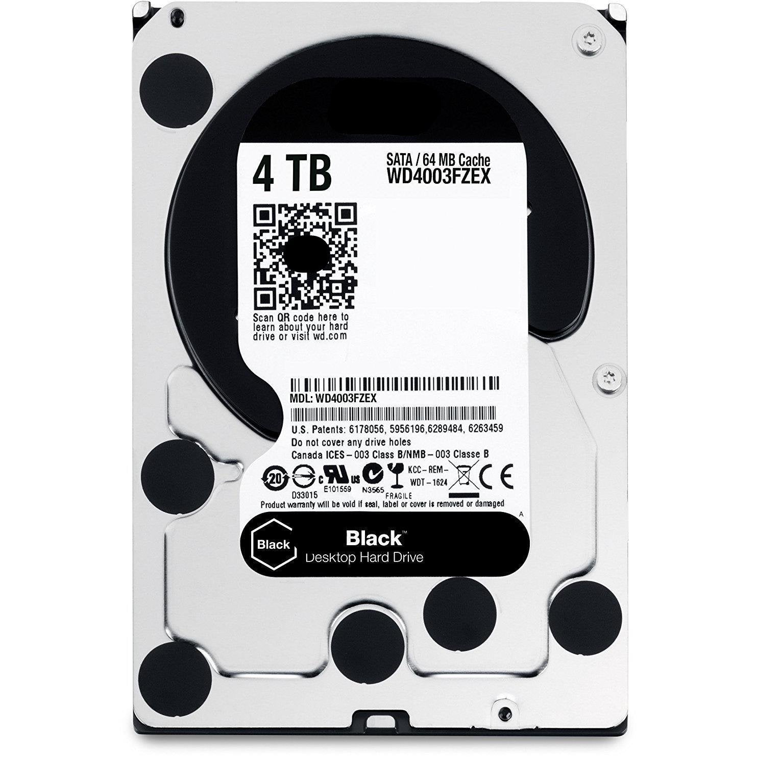 HD 4TB SATA 7.2k RPM 6G 3.5" WD4003FZEX-FoxTI