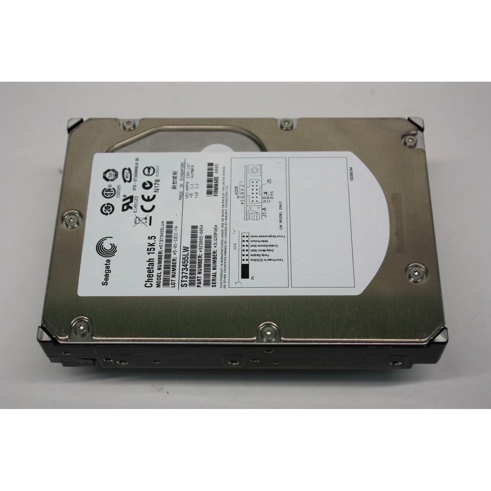 Disco duro Seagate Cheetah ST373455LW ST373454LW 73GB 15K 3.5" U320 SCSI NHP