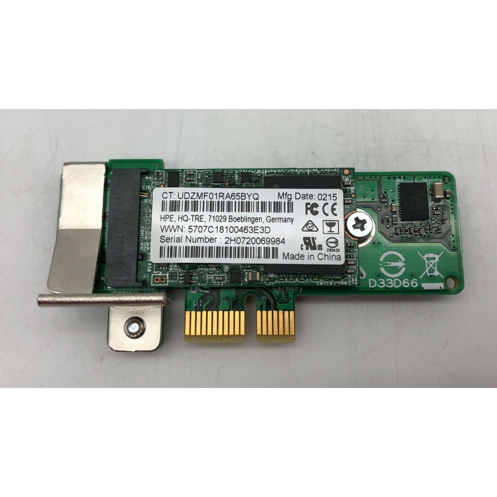HP 775588-B21 DUAL 64GB VE ESTADO SÓLIDO M.2 KIT 749154-001 797905-001 888793076972