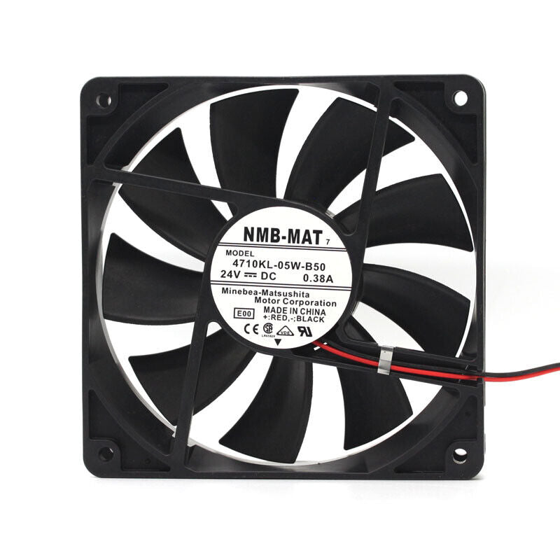 4710KL-05W-B50 24V 120mm Ventilador, 24V 0.38A 12025 Inversor Enfriador Ventilador enfriador